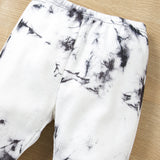 Bebe Pantalones deportivos con capucha de tie dye