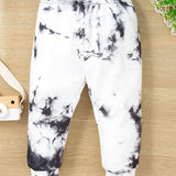 Bebe Pantalones deportivos con capucha de tie dye