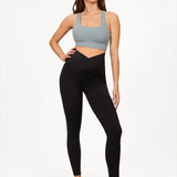 GLOWMODE Leggings De Maternidad De Cintura Envolvente Featherfit™ De 24"