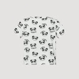 Cozy Cub Baby Boy 2 piezas camiseta con estampado de panda