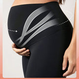 GLOWMODE Leggings De Maternidad 24" Featherfit™ Con Soporte Super Alto Para El Vientre, Comodo Y Altamente Elastico