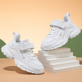 Zapatillas deportivas chunky para con estampado de letra con diseño de parche con cordón delantero zapatillas deportivas