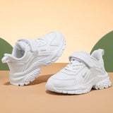 Zapatillas deportivas chunky para con estampado de letra con diseño de parche con cordón delantero zapatillas deportivas