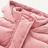 Cozy Cub Bebe nina 1 pieza Abrigo acolchado con capucha