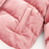 Cozy Cub Bebe nina 1 pieza Abrigo acolchado con capucha