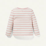 Cozy Cub Bebe nina 3 piezas Top con estampado de rayas