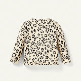 Cozy Cub Bebe nina 3 piezas Top de leopardo & con estampado de dibujos animados