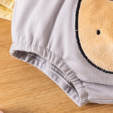 Pantalones Cortos Con Estampado De Osito Lindo Para Bebe Nino
