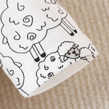 Conjunto De Caja De Regalo Con Estampado De Dibujos Animados Para Bebe Nina