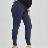 Leggings de soporte maternal para vientre ajustados