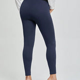 Leggings de soporte maternal para vientre ajustados