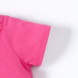 Pijama Basico Casual De Cuerpo Completo Para Recien Nacido Con Diseno Encantador De Corazon Y Brillo, Ideal Para Primavera/verano Y El Dia De San Valentin