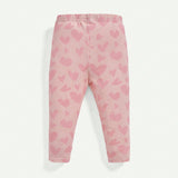 Cozy Cub Bebe nina con estampado de unicornio Sudadera & con estampado de corazon Leggings