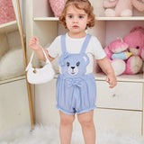 Teddy Casual Y Lindo De Mariposa Y Lazo Para Nina Bebe Para Primavera/verano.