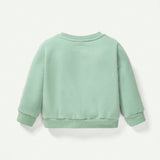 Cozy Cub Bebe nina 2 piezas Sudadera con bordado de letra