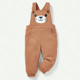 Cozy Cub Pantalones Tipo Mono Con Estampado De Animales Lindos Para Bebes