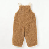 Cozy Cub Bebe nino Mono overol con bolsillo delantero teddy