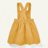 Cozy Cub Juego De Blusa Lisa, Vestido En General Y Diadema Con Cuello Simulado Para Bebe Nina