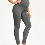 BASICS Leggings Premama De Punto De Cintura Alta