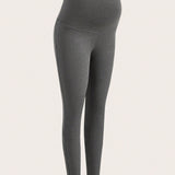 BASICS Leggings Premama De Punto De Cintura Alta