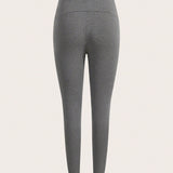 BASICS Leggings Premama De Punto De Cintura Alta